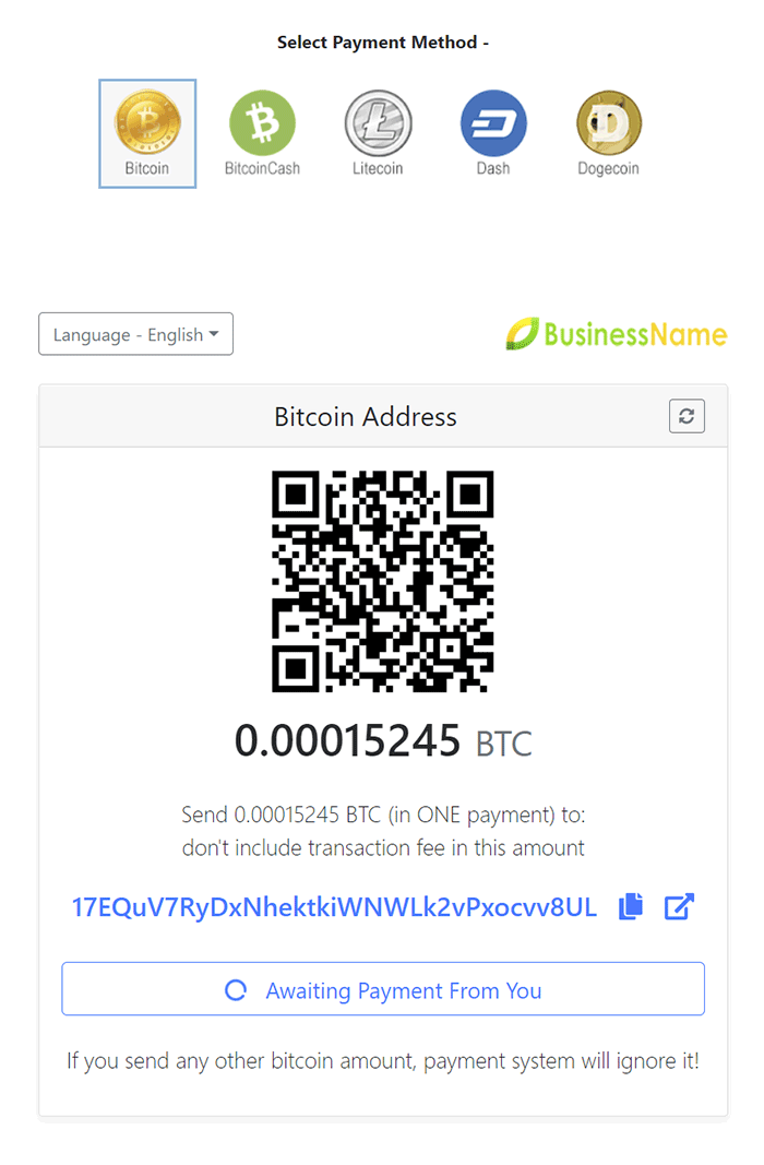 Convalida indirizzi Bitcoin online